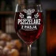 Kieliszek Do Wina Dla Pszczelarza Prezent Dla Mężczyzny: Pszczelarz Z Pasją
