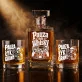 Zestaw Do Whisky Dla Gracza Prezent Dla Mężczyzny: Pauza Na Whisky Zestaw Do Whisky Dla Gracza Prezent Dla Mężczyzny: Pauza Na Whisky