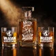 Zestaw Do Whisky Dla Geografa Prezent Dla Mężczyzny: Manifest Odkrywcy Zestaw Do Whisky Dla Geografa Prezent Dla Mężczyzny: Manifest Odkrywcy