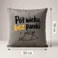 Poduszka Dekoracyjna Dla 50 Latka Prezent Na 50 Urodziny Dla Mężczyzny: Pół Wieku, Bez Paniki Poduszka Dekoracyjna Dla 50 Latka Prezent Na 50 Urodziny Dla Mężczyzny: Pół Wieku, Bez Paniki