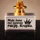 Statuetka Z Grawerem Na Pierwszą Rocznicę Ślubu Prezent Na Walentynki Dla Kobiety: Moja Żona Ma Zawsze