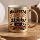 Złoty Kubek Dla Cioci Ze Żłobka Prezent Dla Kobiety: Bohaterka Żłobka