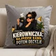 Poduszka Dekoracyjna Dla Kierowniczki Prezent Dla Kobiety: Kierowniczka - Kawa
