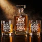 Zestaw Do Whisky Dla Miłośnika Kotów Prezent Dla Mężczyzny: Kot Rządzi Domem, Ja Barem Zestaw Do Whisky Dla Miłośnika Kotów Prezent Dla Mężczyzny: Kot Rządzi Domem, Ja Barem