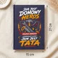 Notatnik A5 Dla Taty Prezent Na Dzień Ojca Dla Mężczyzny: Herb Domowego Herosa