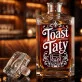 Karafka Do Whisky z Grawerem Dla Młodego Taty Prezent Na Dzień Ojca: Toast Taty