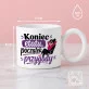 Kubek Z Okrągłym Uchem Na Odejście Z Pracy Prezent Dla Kobiety: Wolność I Kawa Kubek Z Okrągłym Uchem Na Odejście Z Pracy Prezent Dla Kobiety: Wolność I Kawa