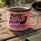Kubek Emaliowany Na Odejście Z Pracy Prezent Dla Kobiety: Wolność I Kawa Kubek Emaliowany Na Odejście Z Pracy Prezent Dla Kobiety: Wolność I Kawa
