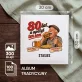 Album Na Zdjęcia Tradycyjny Na 80 Urodziny Prezent Dla 80 Latka Mężczyzny: 80 Lat, A Apetyt Ten Sam