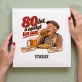 Album Na Zdjęcia Tradycyjny Na 80 Urodziny Prezent Dla 80 Latka Mężczyzny: 80 Lat, A Apetyt Ten Sam