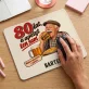 Podkładka Pod Myszkę Na 80 Urodziny Prezent Dla 80 Latka Mężczyzny: 80 Lat, A Apetyt Ten Sam