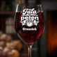 Kieliszek Do Wina z Grawerem Dla Świeżo Upieczonego Taty Prezent Na Dzień Ojca Dla Mężczyzny: Tata Na Pełen Etat