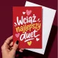 Kartka z Życzeniami Na 10 Rocznicę Ślubu Dla Pary: Humorystyczna Para