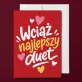 Kartka z Życzeniami Na 10 Rocznicę Ślubu Dla Pary: Humorystyczna Para