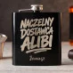 Piersiówka Z Grawerem Dla Świadka Prezent Dla Mężczyzny: Naczelny Dostawca Alibi Piersiówka Z Grawerem Dla Świadka Prezent Dla Mężczyzny: Naczelny Dostawca Alibi