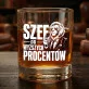 Szklanka Do Whisky Dla Biznesmena Prezent Dla Mężczyzny: Szef Od Wyższych Procentów
