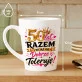 Kubek Z Nadrukiem Na 50 Rocznicę Ślubu Prezent Dla Kobiety: I Wciąż Go Dobrze Toleruje Kubek Z Nadrukiem Na 50 Rocznicę Ślubu Prezent Dla Kobiety: I Wciąż Go Dobrze Toleruje