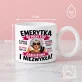 Kubek Z Okrągłym Uchem Dla Emerytki Prezent Na Emeryturę Dla Kobiety: Emerytka Na Pełny Etat
