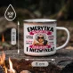 Kubek Emaliowany Dla Emerytki Prezent Na Emeryturę Dla Kobiety: Emerytka Na Pełny Etat Kubek Emaliowany Dla Emerytki Prezent Na Emeryturę Dla Kobiety: Emerytka Na Pełny Etat
