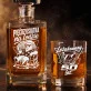 Zestaw Do Whisky Dla Mężczyzny 50 Lat Prezent Na 50 Urodziny Dla Mężczyzny: Pięćdziesiątka Na Lodzie