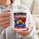 Kubek Z Nadrukiem Dla Fana Lego Prezent Dla Mężczyzny: Zbudowany Z Klocków Kubek Z Nadrukiem Dla Fana Lego Prezent Dla Mężczyzny: Zbudowany Z Klocków