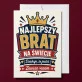 Kartka z Życzeniami Dla Starszego Brata Dla Mężczyzny: Braterska Duma Kartka z Życzeniami Dla Starszego Brata Dla Mężczyzny: Braterska Duma