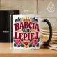 Kubek Z Nadrukiem Na Dzień Babci Prezent Dla Babci Kobiety: Wie Lepiej