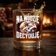 Szklanka Do Whisky Dla Rybaka Prezent Dla Mężczyzny: Na Wodzie Decyduję Szklanka Do Whisky Dla Rybaka Prezent Dla Mężczyzny: Na Wodzie Decyduję
