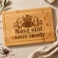 Deska Do Krojenia Na Ślub Prezent Dla Pary Młodej Pary: Manifest Przy Stole