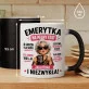 Kubek Z Nadrukiem Dla Emerytki Prezent Na Emeryturę Dla Kobiety: Emerytka Na Pełny Etat Kubek Z Nadrukiem Dla Emerytki Prezent Na Emeryturę Dla Kobiety: Emerytka Na Pełny Etat