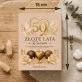 Czekoladki Na 50 Rocznicę Ślubu Prezent : Złote Lata Razem Czekoladki Na 50 Rocznicę Ślubu Prezent : Złote Lata Razem