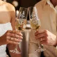 Dwa Kieliszki Do Szampana Na Wesele Prezent Dla Pary Młodej Pary: Ślubny Toast Dwa Kieliszki Do Szampana Na Wesele Prezent Dla Pary Młodej Pary: Ślubny Toast