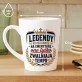 Kubek Z Nadrukiem Na Dzień Dziadka Prezent Dla Dziadka Mężczyzny: Legendy Nie Kubek Z Nadrukiem Na Dzień Dziadka Prezent Dla Dziadka Mężczyzny: Legendy Nie