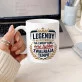 Kubek Z Nadrukiem Na Dzień Dziadka Prezent Dla Dziadka Mężczyzny: Legendy Nie Kubek Z Nadrukiem Na Dzień Dziadka Prezent Dla Dziadka Mężczyzny: Legendy Nie