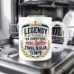 Kubek Z Nadrukiem Na Dzień Dziadka Prezent Dla Dziadka Mężczyzny: Legendy Nie Kubek Z Nadrukiem Na Dzień Dziadka Prezent Dla Dziadka Mężczyzny: Legendy Nie