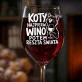 Kieliszek Do Wina Dla Kociary Prezent Dla Kobiety: Koty Najpierw Wino Kieliszek Do Wina Dla Kociary Prezent Dla Kobiety: Koty Najpierw Wino