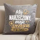 Poduszka Dekoracyjna Dla Narzeczonego Prezent Na Dzień Chłopaka Dla Mężczyzny: Mój Narzeczony, Moje Szczęście Poduszka Dekoracyjna Dla Narzeczonego Prezent Na Dzień Chłopaka Dla Mężczyzny: Mój Narzeczony, Moje Szczęście
