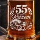 Kufel Na 55 Rocznicę Ślubu Prezent Na Walentynki Dla Mężczyzny: 55 Lat Razem