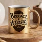 Złoty Kubek Dla Brodacza Prezent Dla Mężczyzny: Brodata Elegancja Złoty Kubek Dla Brodacza Prezent Dla Mężczyzny: Brodata Elegancja