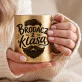 Złoty Kubek Dla Brodacza Prezent Dla Mężczyzny: Brodata Elegancja Złoty Kubek Dla Brodacza Prezent Dla Mężczyzny: Brodata Elegancja