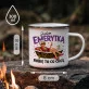 Kubek Emaliowany Dla Emerytki Prezent Na Emeryturę Dla Kobiety: Jestem Emerytką Robię To