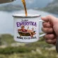 Kubek Emaliowany Dla Emerytki Prezent Na Emeryturę Dla Kobiety: Jestem Emerytką Robię To