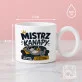 Kubek Z Okrągłym Uchem Dla Syna Prezent Dla Mężczyzny: Król Kanapy Kubek Z Okrągłym Uchem Dla Syna Prezent Dla Mężczyzny: Król Kanapy