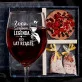 Zestaw Prezenowy Z Kieliszkiem Do Wina Na Rocznicę Ślubu: Żona Szefowa Legenda Zestaw Prezenowy Z Kieliszkiem Do Wina Na Rocznicę Ślubu: Żona Szefowa Legenda