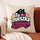 Poduszka Dekoracyjna Na Nowy Dom Prezent Dla Kobiety: Kobiece Królestwo Poduszka Dekoracyjna Na Nowy Dom Prezent Dla Kobiety: Kobiece Królestwo