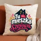 Poduszka Dekoracyjna Na Nowy Dom Prezent Dla Kobiety: Kobiece Królestwo Poduszka Dekoracyjna Na Nowy Dom Prezent Dla Kobiety: Kobiece Królestwo