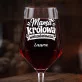Mega Kieliszek Do Wina z Grawerem Dla Mamy Prezent Na Dzień Mamy Dla Kobiety: Mama Królowa Mega Kieliszek Do Wina z Grawerem Dla Mamy Prezent Na Dzień Mamy Dla Kobiety: Mama Królowa