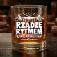Szklanka Do Whisky Dla Muzyka Prezent Dla Mężczyzny: Rządzę Rytmem
