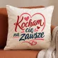 Poduszka Dekoracyjna Na Rocznicę Ślubu Prezent Na Walentynki Dla Kobiety: Wieczna Miłość