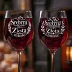Dwa Kieliszki Do Wina Na 25 Lecie Ślubu Prezent Dla Pary: Srebrna I Złota Para Dwa Kieliszki Do Wina Na 25 Lecie Ślubu Prezent Dla Pary: Srebrna I Złota Para